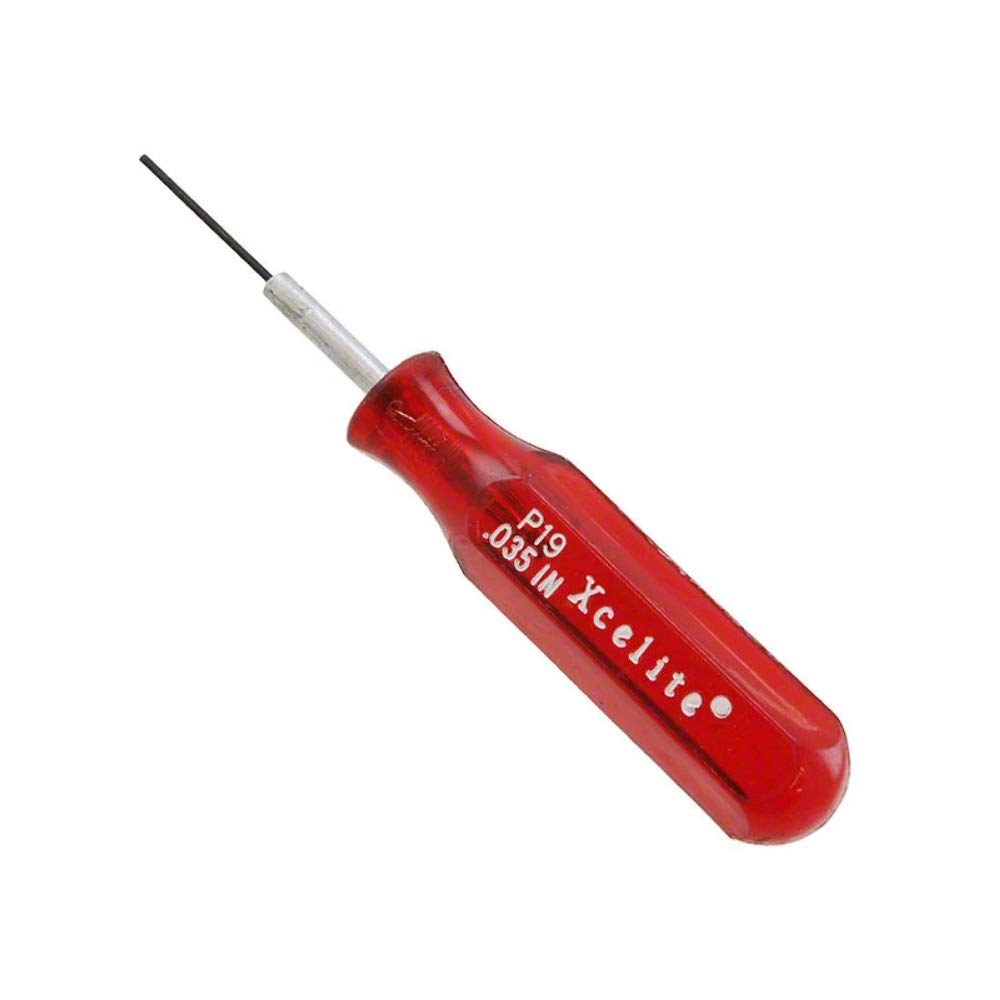 XceliteTP19N P19 Screwdriver, Hex..035"