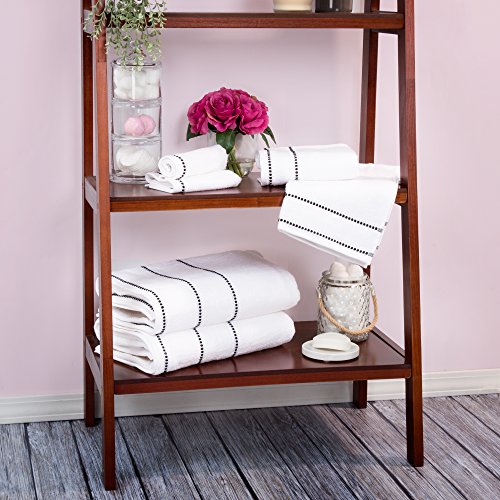 image for Luxury Cotton Towel Set- Quick Dry, Zero Twist and Soft 6 Piece Set Wi