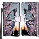 La coque pour téléphone Samsung Galaxy A6 (2018) est composée de cuir artificiel et de TPU souple, qui s'adapte parfaitement au téléphone et offre une meilleure protection de sécurité pour votre téléphone!