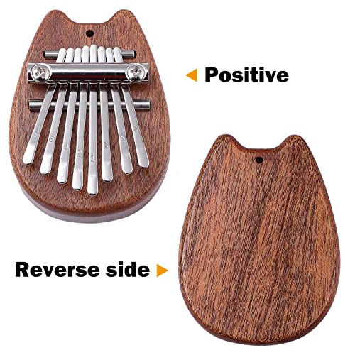 Souarts Kalimba Piano à Pouce à 8 Touches Mini Piano à Doigt en Bois Portable avec Cordon Cadeau d’instruments pour… - Les Beatles, Paul McCartney, John Lennon, RIngo Starr, George Harrison Souarts Kalimba Piano à Pouce à 8 Touches Mini Piano à Doigt en Bois Portable avec Cordon Cadeau d'instruments pour… – Image 3