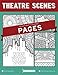 Scene teatrali | Collezione 'New York' | Pagine da colorare di Coloring Broadway | Illustrazioni disegnate a mano - Stampate su cartoncino opaco (21,6 x 27,9 cm) - Set di 4 immagine