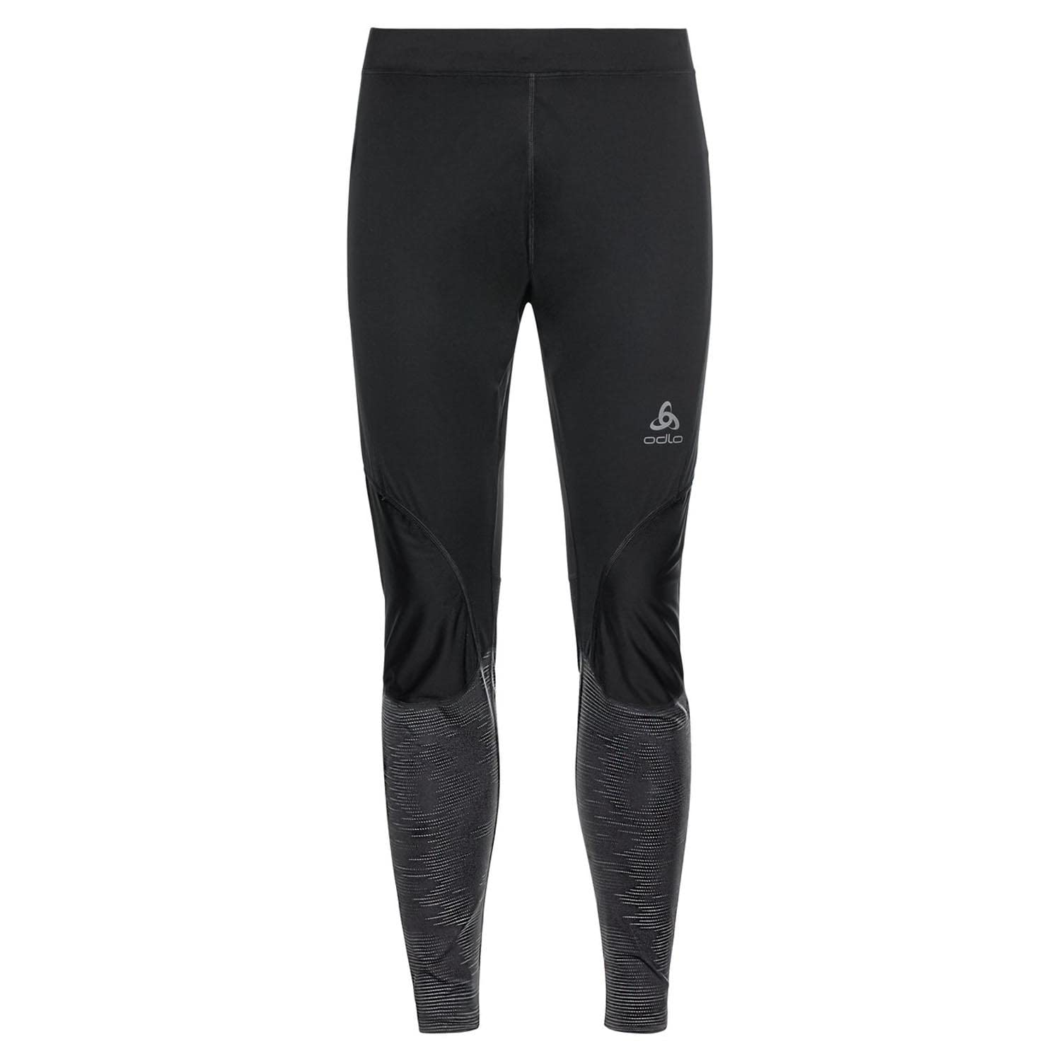 Odlo Herren Laufhose Tights Zeroweight Warm Reflective