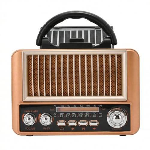 PORFOYO Poste Radio Vintage Retro...