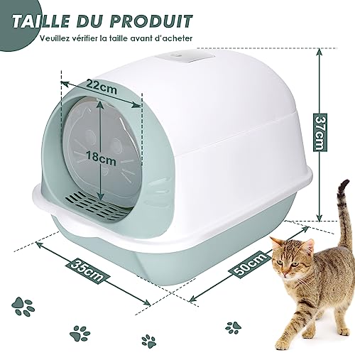 ZNM - Vassoio per lettiera per gatti con