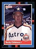 1988 Donruss #554 Rocky Childress RC Rookie Card Houston Astros Official Baseball Card in Raw (EX or Better) Condition