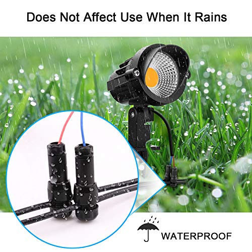 iCreating 60 Pack Low Voltage Wire Connector Landscape Lighting Connectors Waterproof Low Voltage Connector 12-20 Gauge Landscape Light Connectors for Landscape Lighting Path Lights by iCreating - Image 5