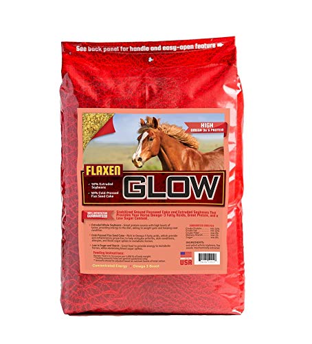 Glow 40 lb Horse Weight Gain & Coat Supplement