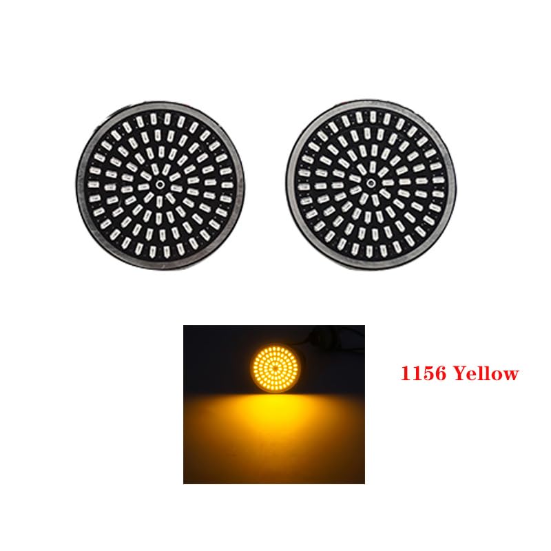 Faro Posteriore Stop Running Copriobiettivo Da 2 Pollici 1156 1157 Indicatori Di Direzione A LED Anteriori Lampadine A Per Touring Per Dyna Per Softail Per Sportster