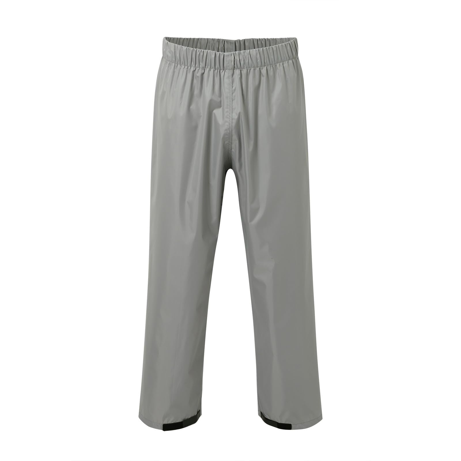 Generisch Tuta impermeabile da uomo, impermeabile, traspirante, giacca e pantaloni antipioggia, 2 pezzi, con catarifrangente, leggera, sottile, per ciclismo, moto, tempo libero, outdoor, golf