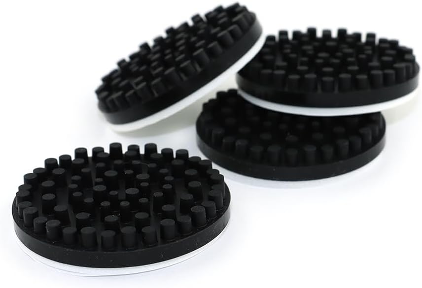 HiFiスピーカースタンドフットパッド(4個)、オーディオアイソレーションフット、ハイエンドショックアブソーバースピーカーアイソレー