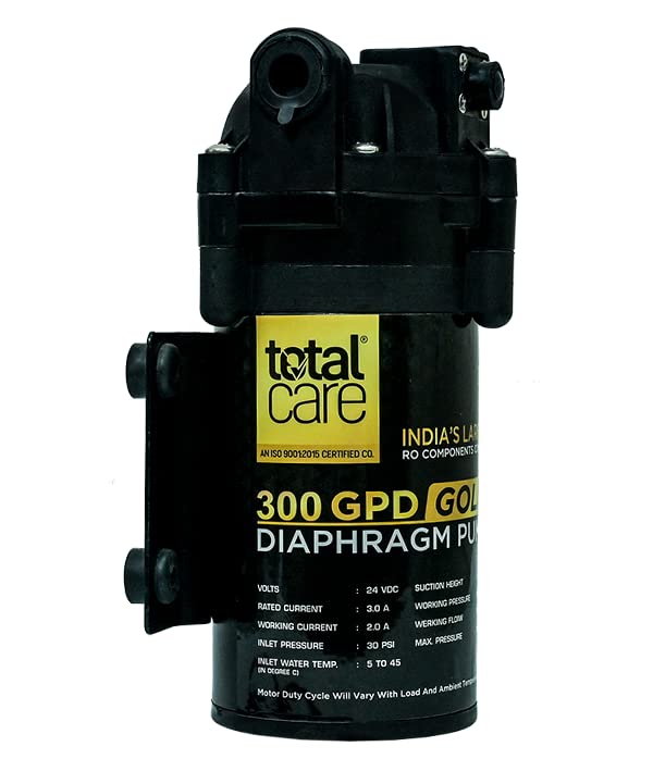 TOTAL CARE Booster Pump 300 GPD Water Purifier Booster Pump ro booster