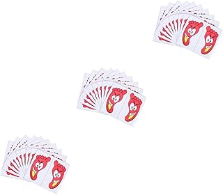 Garneck 30 Pares De Adesivos De Chão Decalques De Chão Para Sala De Aula Adesivos De Pegada De Jardim De Infância Adesivos De Chão Para Decalque De Janela De Sala De Aula Decoração De