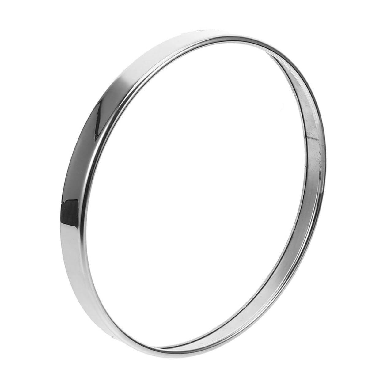 Alipis Silver Plastic Trash Can Press Ring Waste Bin Securing Lid Accessory for Home Office Kitchen Easy Installation Leak Prevention Versatile Use