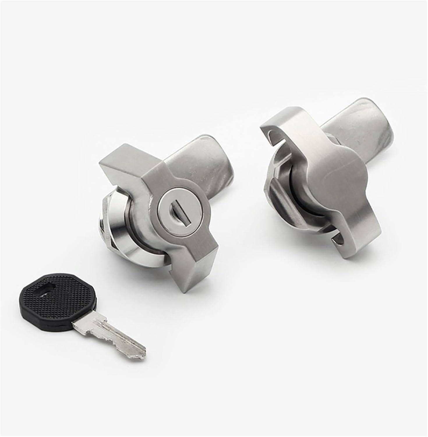 MS408-1 Cabinet Lock 304 Stainless Steel MS714-3 Control Cabinet Lock MS748-3T Handle Tongue Lock 1Pcs(MS714-3)