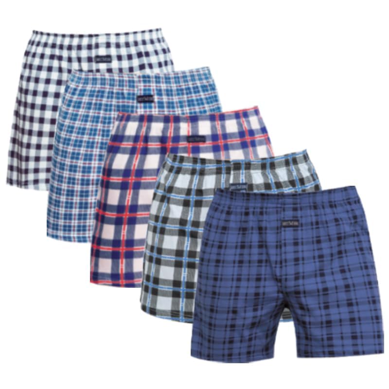 Merking Herren Boxershorts Unterhosen Männer Baumwolle Unterwäsche 100% | Gewebte Shorts 3/4/5er