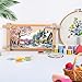 Small Beech Wood Tapestry Embroidery Frames, Scroll Stitching Holder for Cross Stitch, Needlepoint, Quilting & Sewing Projects