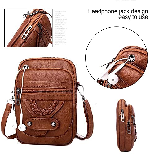 Small Crossbody Bags Retro Lightweight Cell Phone Purse Multi-Function Shoulder Bag for Women4