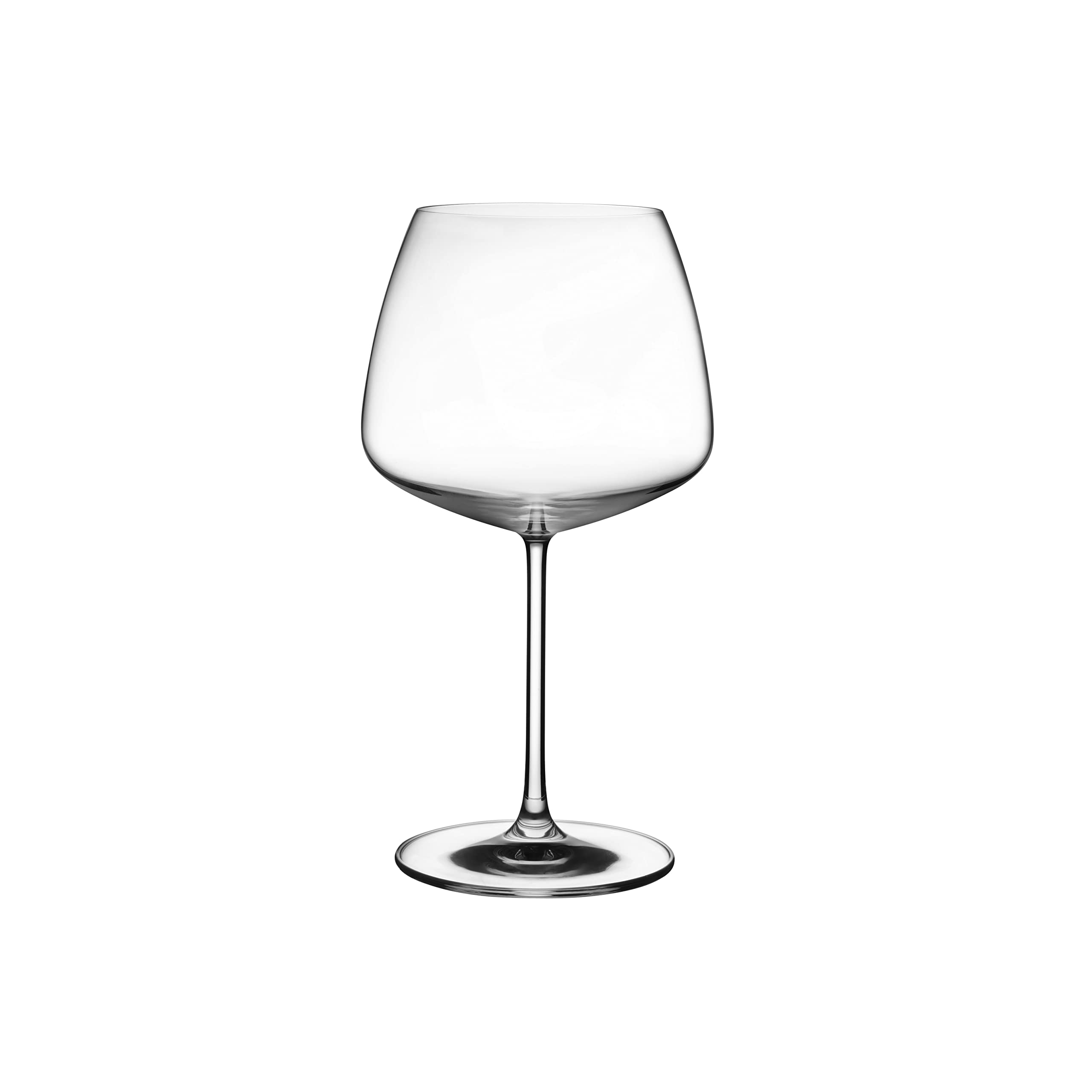 Nude Mirage - Juego de copas de vino tinto-blanco, copas de vino de cristal, cristal sin plomo, copas de vino de tallo, copas de vino únicas, juego de 2 copas de vino