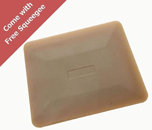 Miniatura 5 de Autotech Park Película de ventana arqueada personalizada precortada, diseño de textura, hasta 64 pulgadas de diámetro y 33 pulgadas de altura