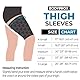 Bodyprox Oberschenkel-Kompressionsmanschette (1 Paar), Oberschenkel-Kompressionsmanschette für Damen und Herren (M)