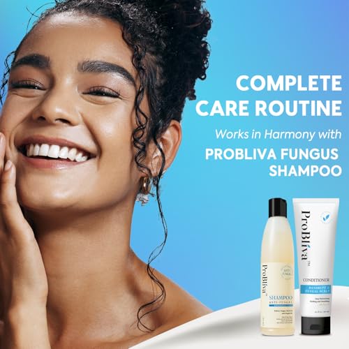 Image of Dandruff Hair & Dry Scalp Conditioner: Deep Moisturizing & Soothing Relief with Natural Ingredients - Calms Itch Fungus Flakes, 10 fl. oz.