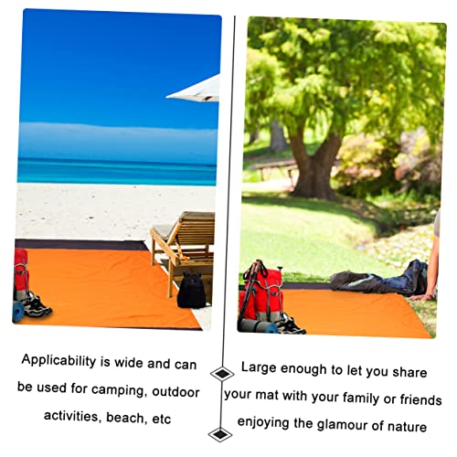 HEALEEP Almofada de chão acampamento ao ar livre tapete de praia tapete de piquenique colchão de chã