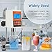 Bonvoisin Digital Rotary Viscometer 10-2,000,000mPa.S Digital Lab Rotational Viscosity Meter with 4 Rotors and Temperature Probe 110-240V(NDJ-8S)
