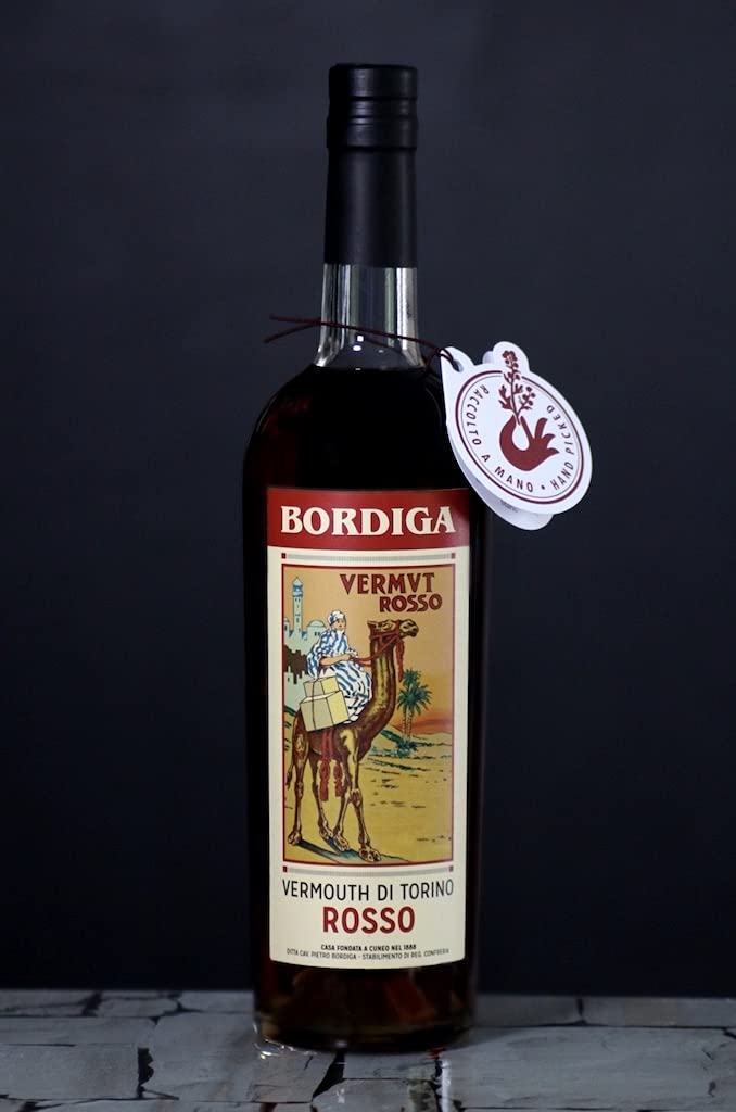 Vermouth di Torino Rosso, roter Wermut Bordiga aus Italien. 0,75 l, 18% vol.