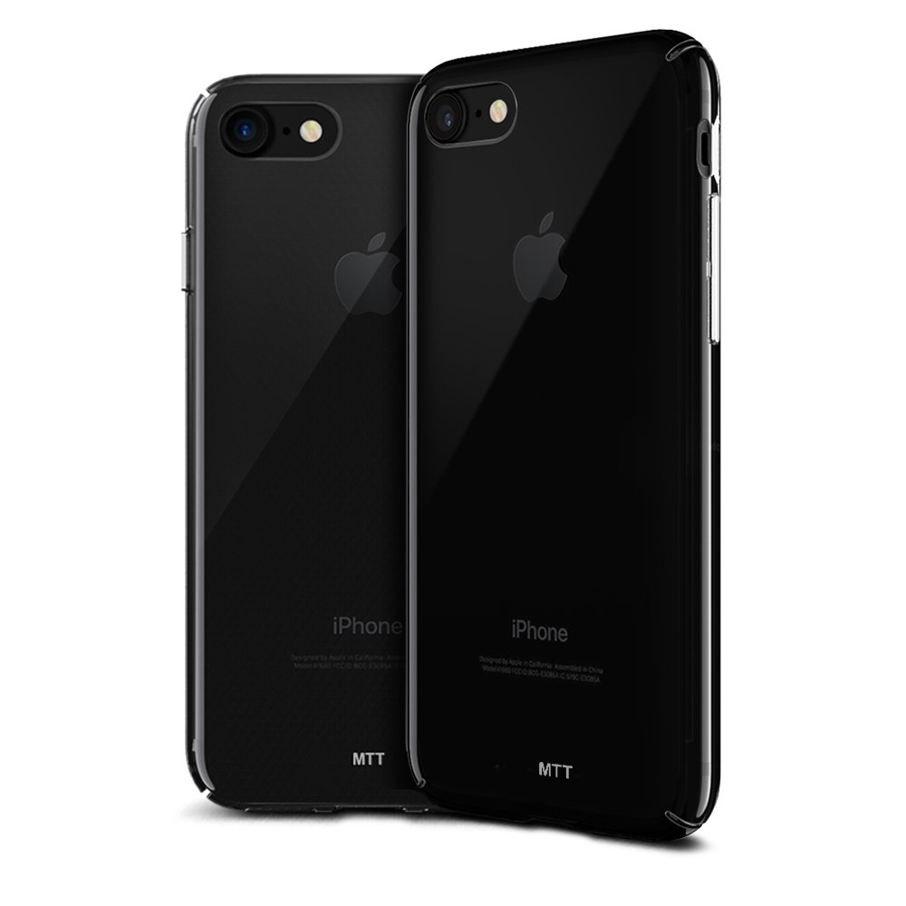 MTT Apple iPhone 7 Premium Transparent Hard Case (Crystal Clear 
