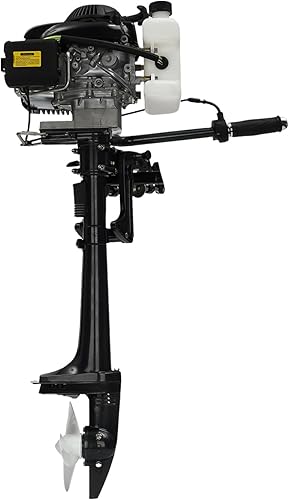 TBVECHI Motor fuera de borda, motor de arrastre fuera de borda de 4 tiempos y 3 HP, gasolina de refrigeración por viento, motor de barco de pesca disponible en Yaxa Guatemala