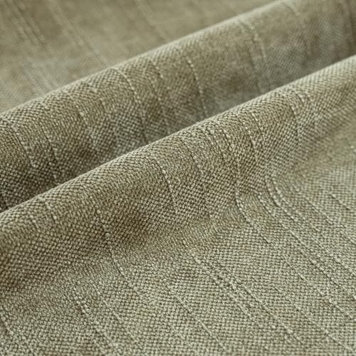 Image of Foindtower Pack of 2 Soft Textured Chenille Throw Decorative Pillow Covers Square Accent Solid Cushion Cover Cozy Neutral Farmhouse Pillow Case for Couch Sofa Bedroom Living Room 16x16 Inch,Sage Green
