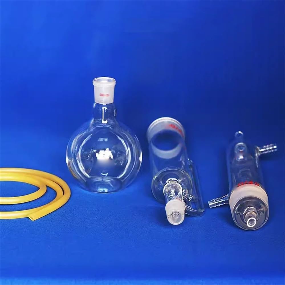 Prueba de vidrio, Dispositivo de tubo condensador, botella de vidrio de laboratorio de 250 ml