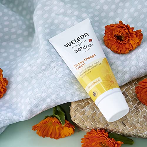 WELEDA Calendula Baby Nappy Change Cream 75ml | Protects & Soothes Irritated Skin | Natural - Image 3