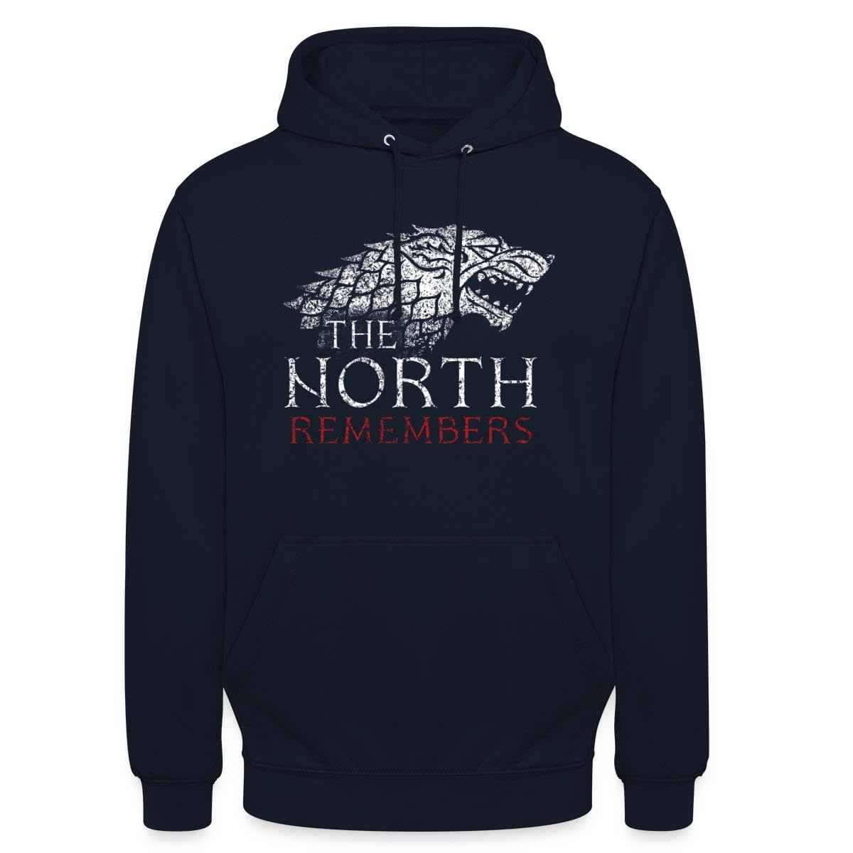 Spreadshirt Game of Thrones The North Remembers Unisex Hoodie