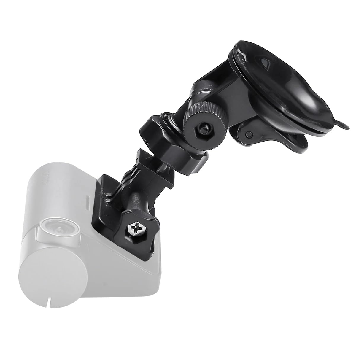 Supporto per telecamera da cruscotto, supporto a ventosa regolabile, compatibile con modelli 70mai A810/A800/A800S/A500/A500S/D02/D08/Pro, nero (staffa a ventosa per D02/08/pro)