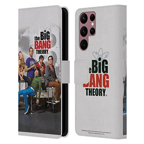 Coque Galaxy S22 Ultra 5G The Big Bang Theory étui cuir rabat portefeuille