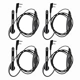 barra industrial oreja cuidados Suave y confortable; los tapones de esponja livianos son más limpios e higiénicos; también viene con un tapón para los oídos de repuesto; apto para uso prolongado Gran calidad de recepción y transmisión; el micrófono en la barra de la oreja es muy sensible y está lo suficientemente cerca para una buena captación de audio Diseño PTT grande y fácil de usar; incluso con guantes y puedes hablar fácilmente con una tecla