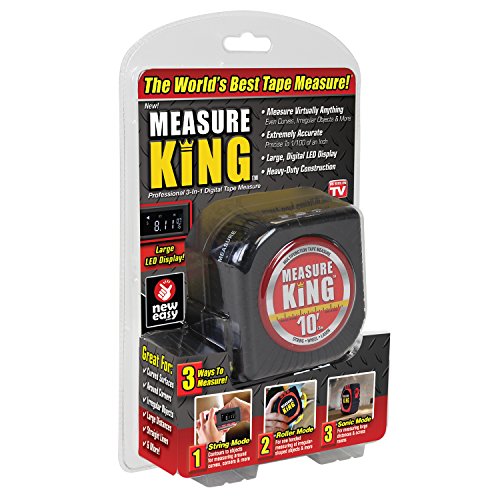 ONTEL Measure King 3-in-1 Digital Tape Measure String Mode, Sonic Mode & Roller Mode As seen On Tv #1