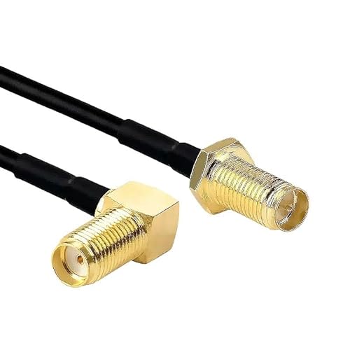 RG174 �P�[�u�� SMA �I�X�v���O - SMA �I�X���X���p R*/F Jum*/�s�O�e�[��������P�[�u���R�l�N�^ WI/*FI 3G 4G GSM an*/�A���e�i�p(SMAFR-RPSMAF-RG174,0.1m)