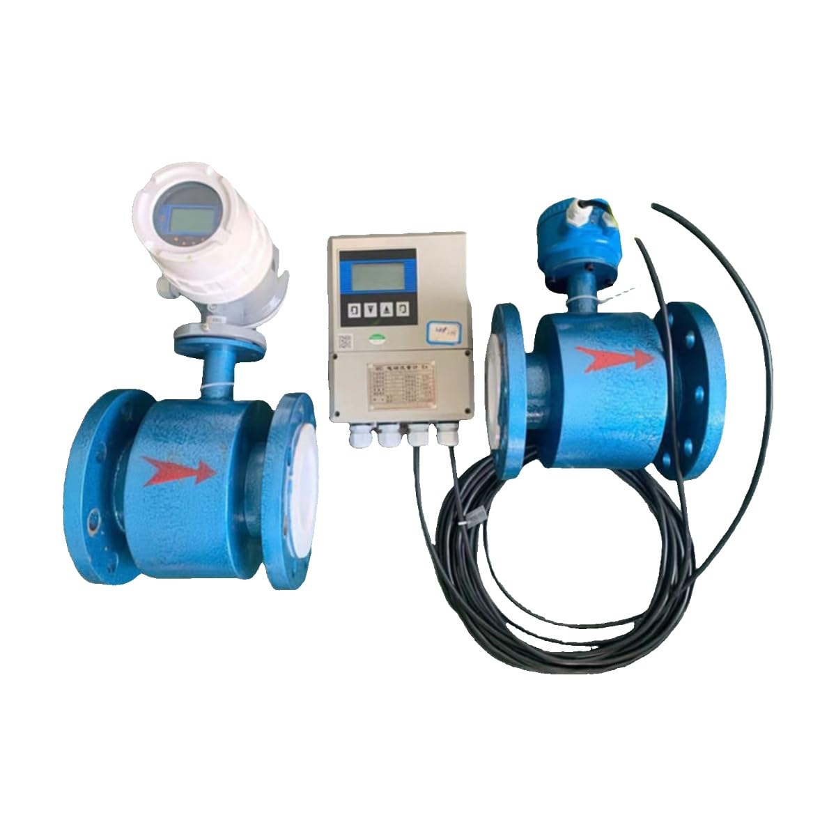 Medidor de flujo agua lodos industriales del grifo