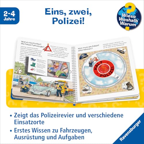 Wieso? Weshalb? Warum? junior, Band 18 - Die Polizei (Sachbuch ab 2 Jahre - mit Klappen) (junior, 18)