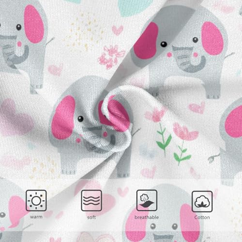 Girls' Underwear Cute Elephant Heart Toddle Brief Panties 23019333