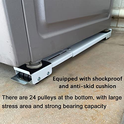 Image of P YU Multifunction heavy duty moving washing machine stand movable washing machine base fridge dolly refrigerator stand 300 KG