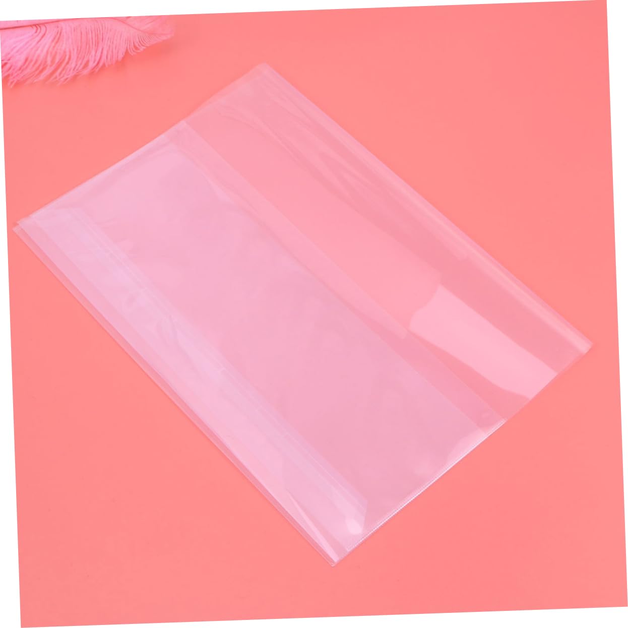 SEWACC 60 Stk wasserfeste Buchfolie klarer Buchmantel Buchumschläge Taschenbücher Zeitschriftencover buchschutzfolie schulbuchumschlag Klarer Buchdeckel Cover für Buch pp Transparent
