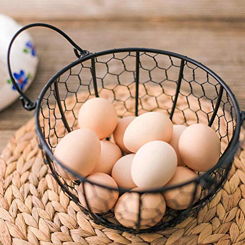 Lintat Egg Storage Holder Metal Container Fruit Vegetable Egg Storage Basket Modern Large Dispenser for Soft Hard Boiled Egg - Image 3