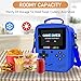 Ruokey Boys Lunch Box for School, Gamer Kids Lunch Bag for Boys Girls, Insulated Video Game Lunchbox Waterproof Leakproof with Adjustable Shoulder Strap