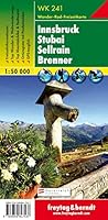 Hiking Maps of the Austrian Alps: Innsbruck, Stubai, Sellrain, Brenner 3850847535 Book Cover
