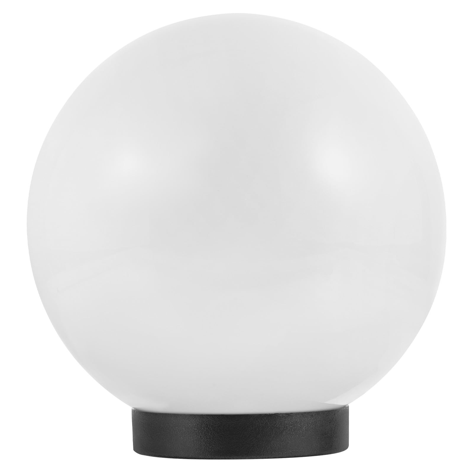 Hohopeti Wetterfeste Runde Outdoor Lampenschirm Ersatz Globe Lamp Shade für Gartenlaterne und Veranda Korrosionsbeständig Kunststoff Lichtabdeckung für Außenbeleuchtung Zufällige Farbe