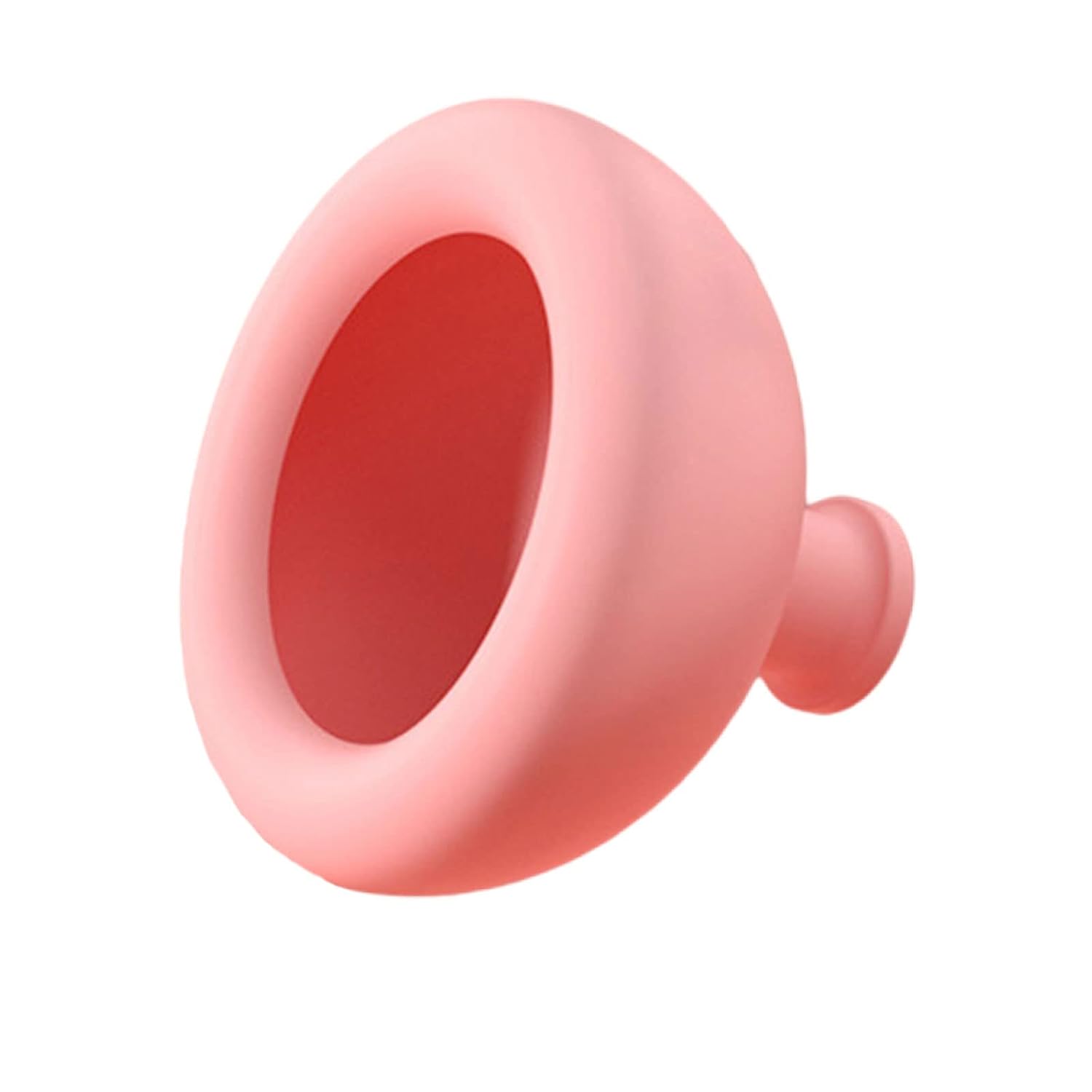 Copa de Percussão para Peito Palm - Silicone Rosa para Facilitar a Eliminação do Muco com Conforto e Ergonomia para Todas as Idades