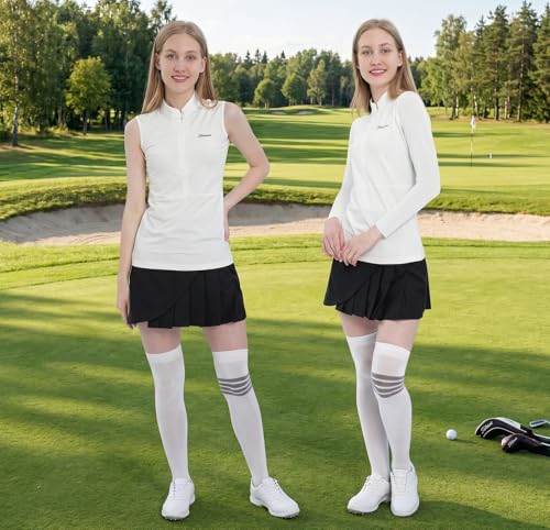 Mangas de golf para mujer transpirables con ajuste elastico talla L 6